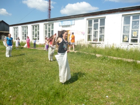 Бег в мешках